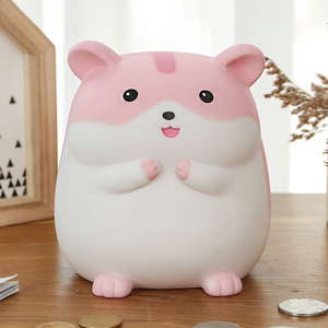 创意可爱萌少女心储蓄罐存钱罐生肖老鼠鼠年儿童网红同款女生可爱