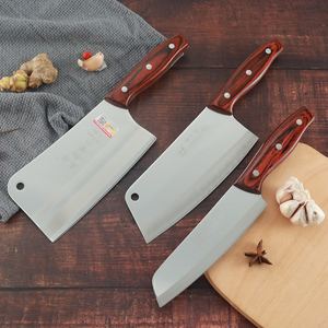 正华切片刀菜刀三件套多功能家用刀具轻便女士小型厨用刀不锈钢