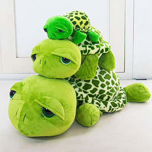 绿色乌龟毛绒玩具公仔抱枕大号可爱娃娃睡觉玩偶沙发床上生日礼物