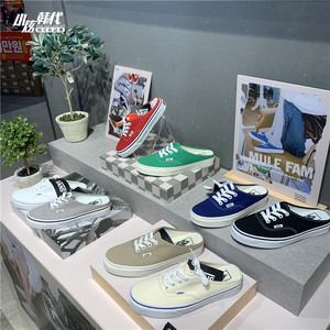 韩国代购vans authentic安纳海姆男女款无后跟帆布鞋vn0a54f7jtt