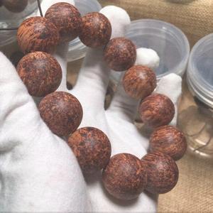 海南缅甸大叶降真香手串 爆满花纹满油大料浓香佛珠手链 桂花香20