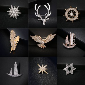 胸针男士领针西服大衣胸花西装外套胸针女配饰日韩版潮流英伦配饰