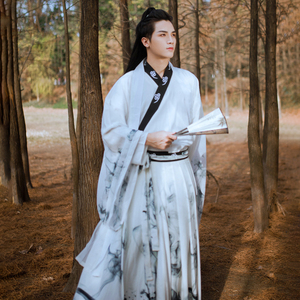 洛竹企业店淘宝洛竹玲珑原创汉服女夏季薄款中国风刺绣齐胸襦裙广袖