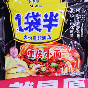今麦郎方便面一袋半重庆小面