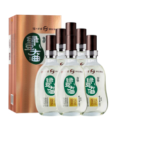 泸州老窖绿豆大曲银之豆500ml*6瓶整箱装宴会白酒养生送礼大曲酒