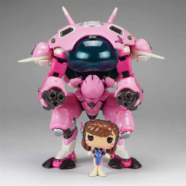 国产现货 守望先锋手办 pop177 dva 重装型英雄机甲少女宋哈娜