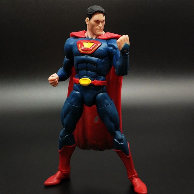 反超人平衡宇宙犯罪辛迪加超霸可动人偶 正义联盟新52手办玩具