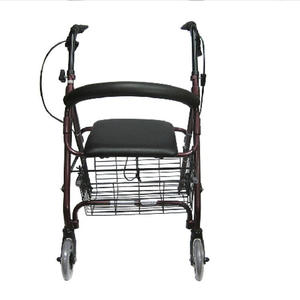 凯洋轮椅购物车KY9144L助行器铝合金老人购物轮椅车 带轮带座助