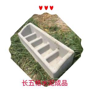 五格补料槽模具喂猪食槽子小猪开食盘仔猪自动采食料槽猪食槽模具