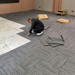 办公室地毯拼接方块工装大面积满铺酒店客厅房间商用阻燃耐脏地垫