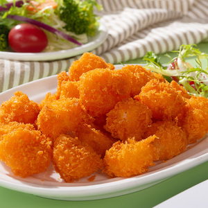 亚洲渔港虾米花1kg家庭装鸡米花空气炸锅食材油炸小吃盐酥鸡