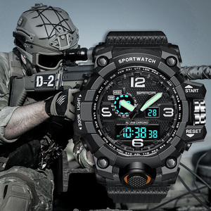 青少年电子表男特种兵霸气男士潮流机械多功能运动防水学生手表