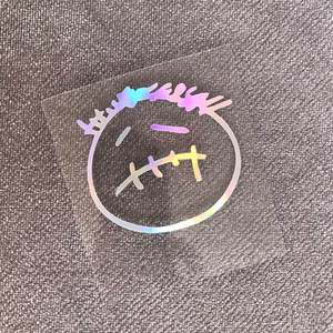 潮牌贴纸鬼脸travis scott摩托贴纸电瓶车贴花通用车身个性拉花贴