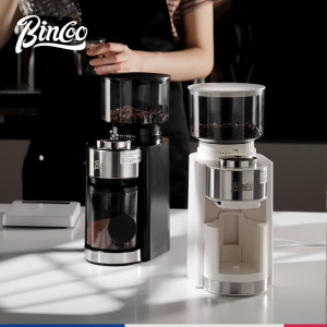 Bincoo电动磨豆机咖啡豆研磨机磨咖啡豆家用小型咖啡机磨粉器商用