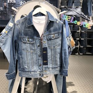 lee国内专柜正品2020年秋冬男款101 修身牛仔①外套l418326jnaaq