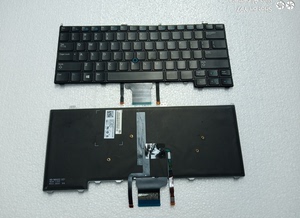 原装戴尔DELL latitude 12 7000 E7240 E7440 E7420 P22S英文键盘