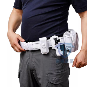 龙鳞甲白色快拔套八件套腰带300米可视白色腰封套装