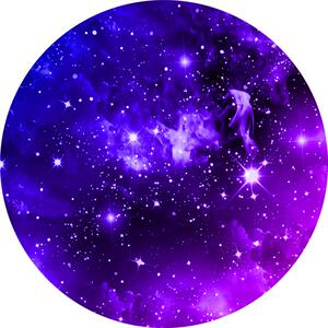 地毯星空卧室圆形