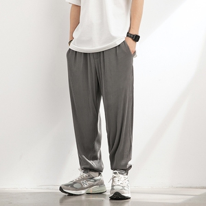 200斤腿短大腿粗屁股大裤子男胖子穿衣搭配肥佬胖人春夏5xl粗腿裤