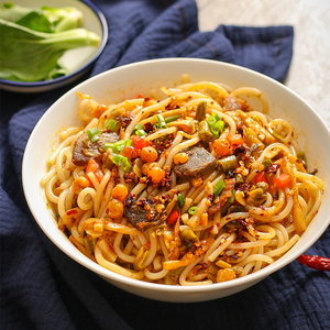 面厨娘广西特产桂林米粉245g*5袋方便速食待煮卤水粗米线干拌米粉