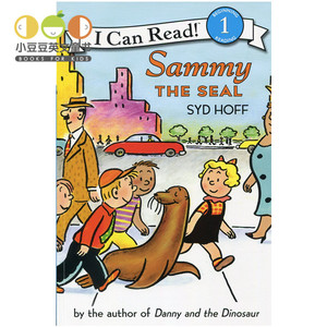 汪培珽第一阶段书单 英文Sammy the Seal 海豹萨米I Can Read 1 4-8岁英文原版绘本 幼儿童分级读物1阶Syd Hoff作品Harper Collins