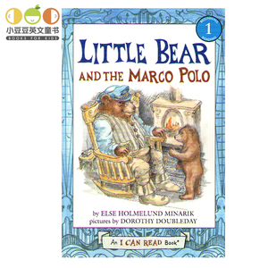 汪培珽推荐书单 进口英文原版绘本 Little Bear and the Marco Polo平装4-8岁儿童英语故事书画册 分级阅读 幼儿英文原版绘本 女孩