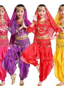 西游记玉兔精服装儿童印度舞演出服天竺少女民族舞六一舞蹈表演服