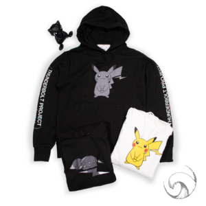 【国现】fragment pokemon 藤原浩联名皮卡丘梦幻宝可梦帽衫卫衣