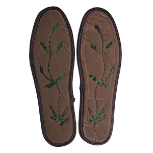 艾绒鞋垫透气吸汗按摩去脚臭脚汗五年陈艾养身保暖足疗垫艾草鞋垫