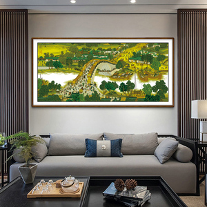 十字绣清明上河图3米