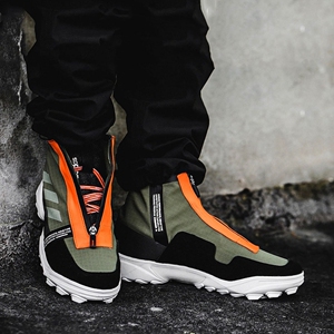 adidas x undefeated gsg9阿迪达斯联名款男子高帮拉链撞色休闲鞋