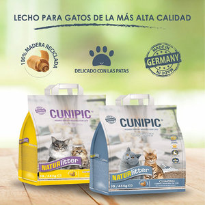 CUNIPIC 西班牙 酷力比 天然植物杉木猫砂 结团吸水除臭猫沙 多款