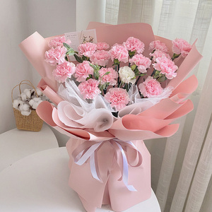康乃馨花束38女神妇女节向日葵武汉鲜花同城速递苏州广州上海生日