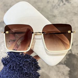 茶色变色眼镜女士