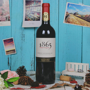 智利原瓶进口1865珍藏赤霞珠干红葡萄酒品鉴婚庆送礼帕克评分91分