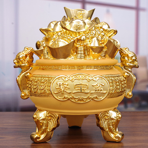 聚宝盆存钱罐创意