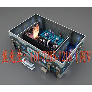 元宇宙裸眼3d沉浸式剧场 幻境空间 vr一体机虚拟现实游戏设备9D动