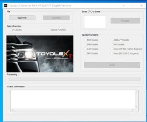 Toyolex 3 + Keygen软件带注册机，关闭发动机电脑故障码软件