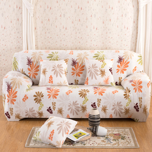 灰色长毛绒布艺沙发垫紧包弹性布料弹力布沙发套万能冬季加厚四人