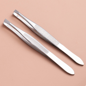 拔胡子细毛连根拔起专用镊子男生夹腿毛拔白头发的夹子工具