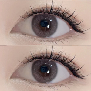 小气泡灰美瞳淡颜感轻混血灰色年抛2022新款隐形眼镜半年抛季抛qc