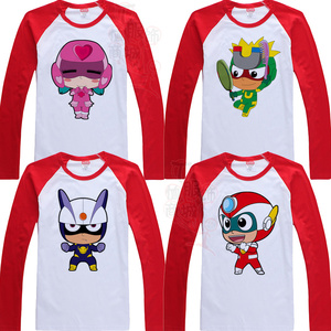 60抖音同款t恤淘宝男女儿童纯棉短袖t恤开心超人宝贝甜心超人衣服