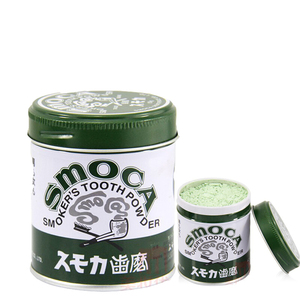 日本进口SMOCA洗牙粉牙齿速效除牙渍牙垢烟茶渍