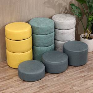 蒲团小板凳床上小凳子坐墩家用儿童圆凳客厅网红脚凳榻榻米小矮凳