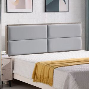 软靠主卧床靠背储物免漆单床头1.8米北欧风欧式简约2米布艺床头板