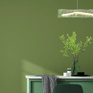 绿色乳胶漆油漆翻新自刷墙面涂料牛油果绿墨绿淡绿复古绿奶酪薄荷