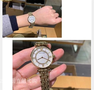 丽姐美国直邮代购 Armani阿玛尼女款时尚经典手表腕表女表女手表