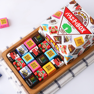 日本进口零食 Tirol松尾什锦夹心巧克力礼盒装糖果生日儿童节礼物