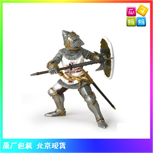 papo仿真人物古代战士骑士动物塑胶模型儿童玩具39947十字士兵