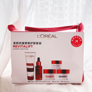 loreal欧莱雅复颜抗皱护肤5件套日晚眼霜精华洁面_阿里巴巴找货神器